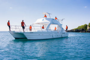 Passion Paradise Diving & Snorkeling boat.