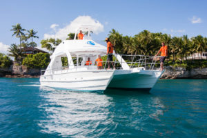 'Paradise' scuba diving and snorkeling boat